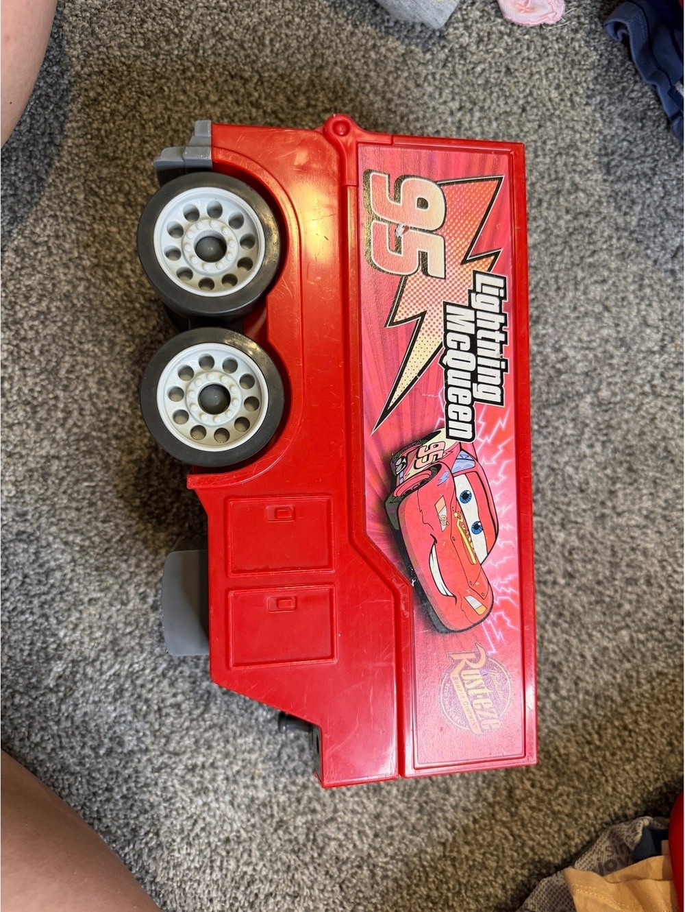 Pixar Cars Shake n Go Hauler Trailer Only- No Cab Included.